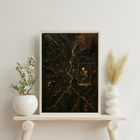 Astrological Houses Echoes - 8th House Digital Print