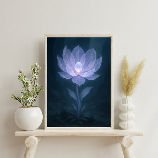 Astrological Houses Fantasy Plants - 12th House Digital Print