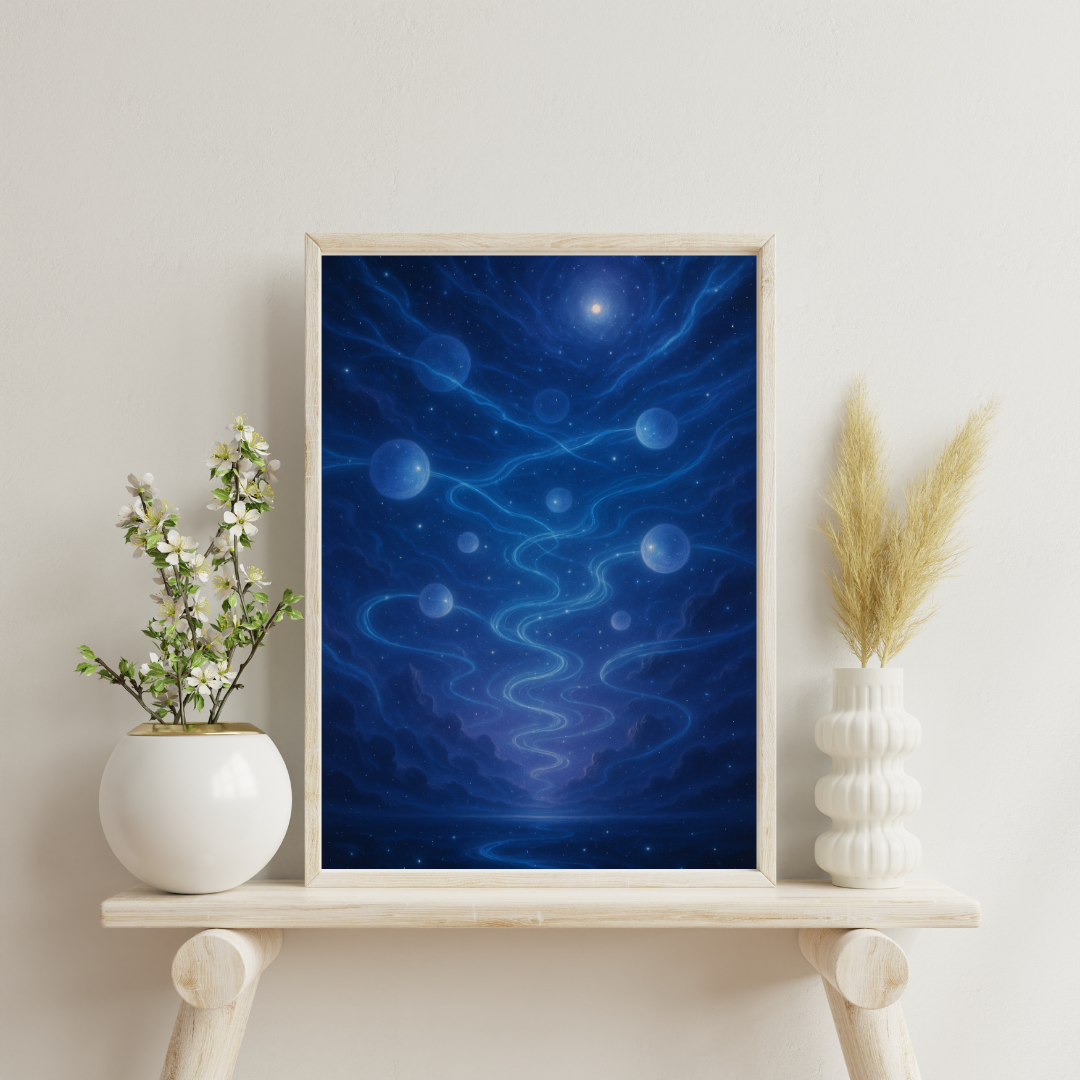 Astrological Houses Skies - 11th House Digital Print