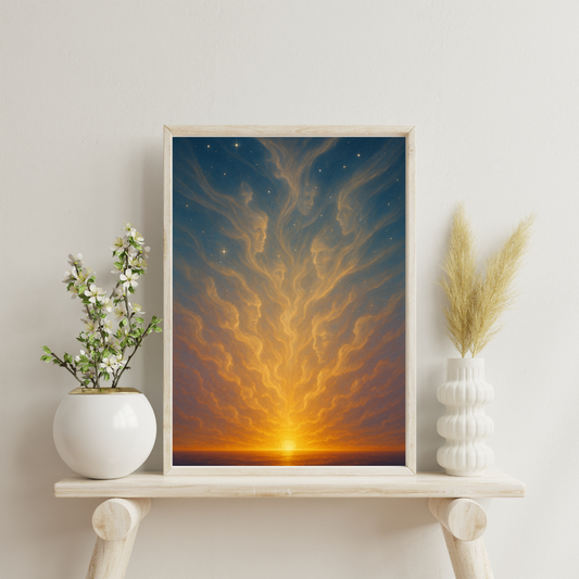 Astrological Houses Skies - 1st House Digital Print