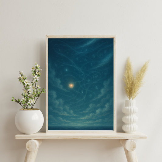 Astrological Houses Skies - 3rd House Digital Print