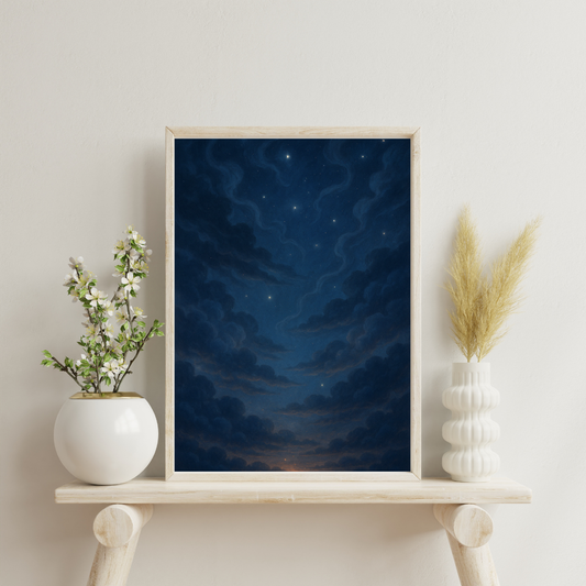 Astrological Houses Skies - 4th House Digital Print