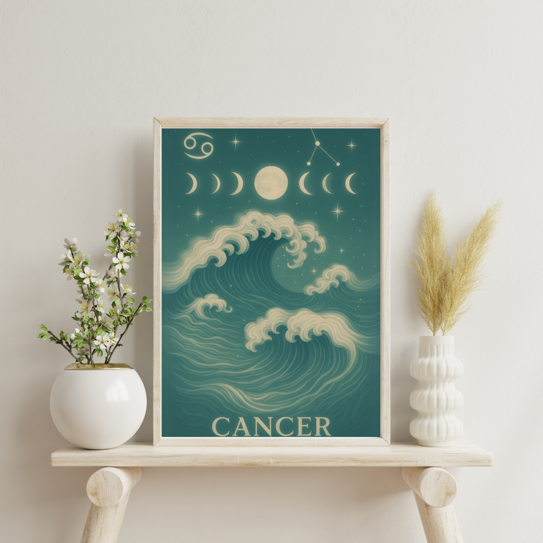 Arcana of the Zodiac - Cancer Digital Print