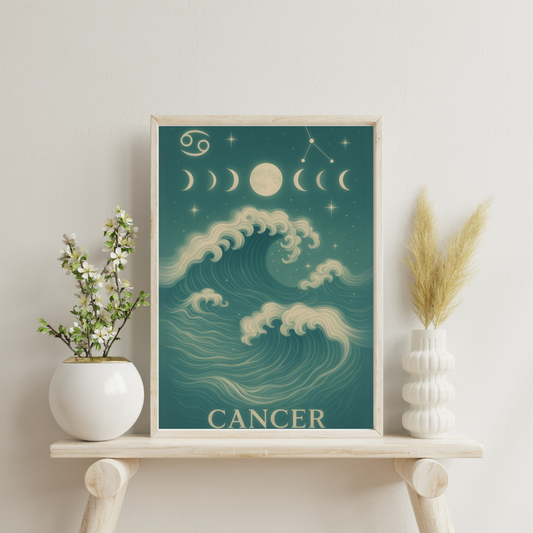 Arcana of the Zodiac - Cancer Digital Print