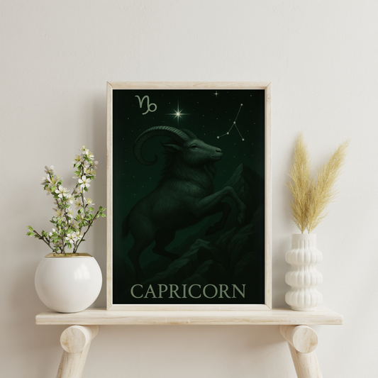 Arcana of the Zodiac - Capricorn Digital Print