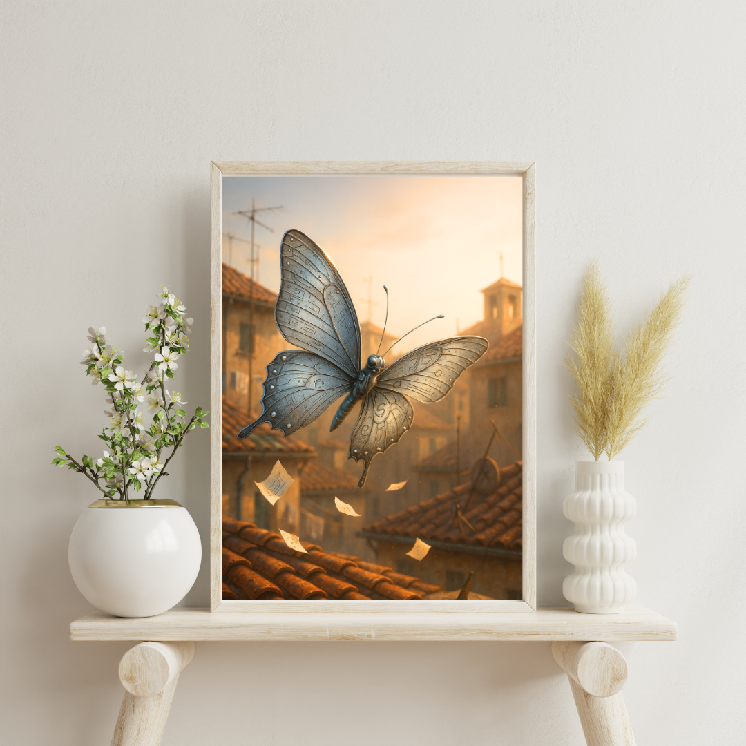 Celestial Wonders Butterflies - Mercury Digital Print