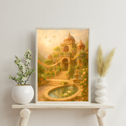 Celestial Wonders Castles - Venus Digital Print