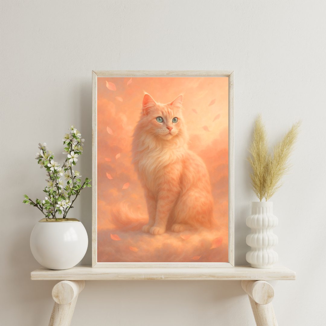 Celestial Wonders Cats - Venus Digital Print