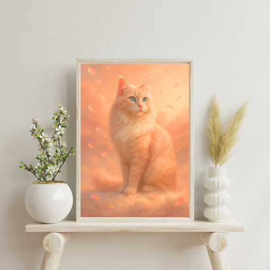 Celestial Wonders Cats - Venus Digital Print