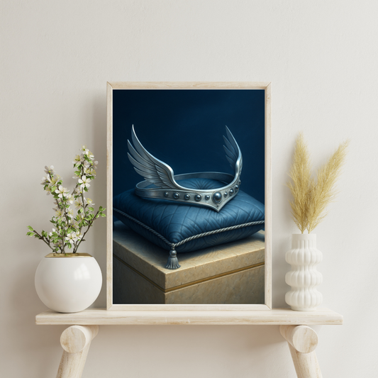 Celestial Wonders Crowns - Mercury Digital Print