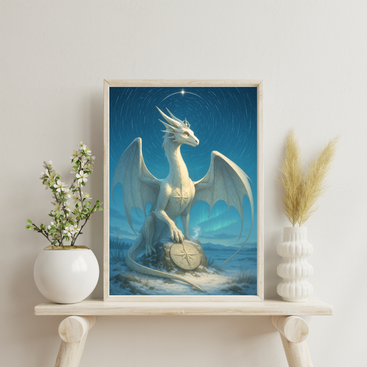 Celestial Wonders Dragons - North Star Digital Print