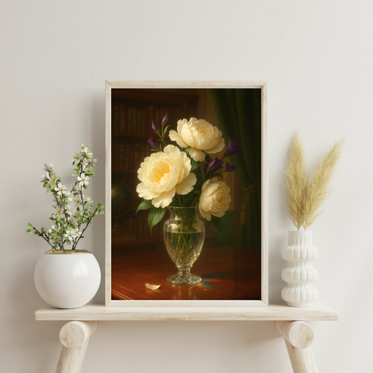 Celestial Wonders Flowers - Jupiter Digital Print