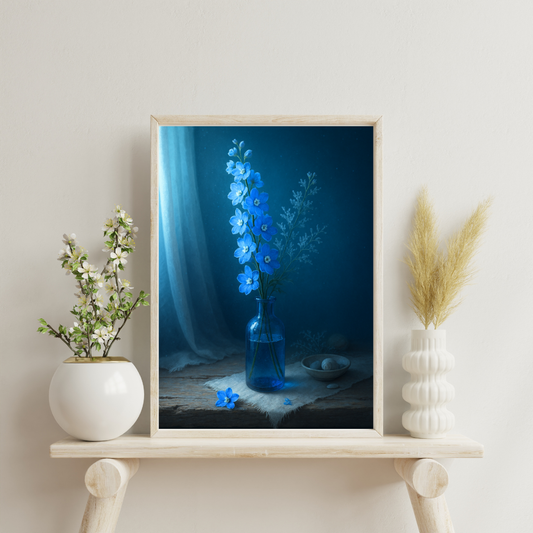 Celestial Wonders Flowers - Neptune Digital Print