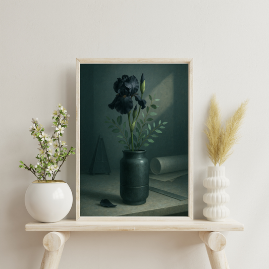 Celestial Wonders Flowers - Saturn Digital Print