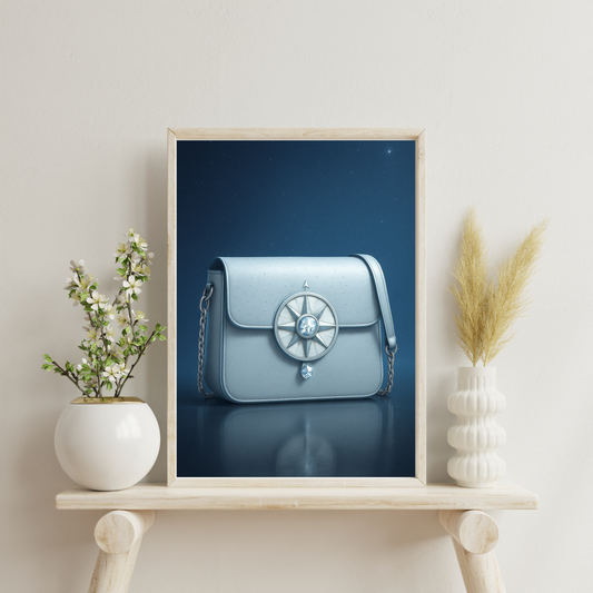 Celestial Wonders Handbags - North Star Digital Print