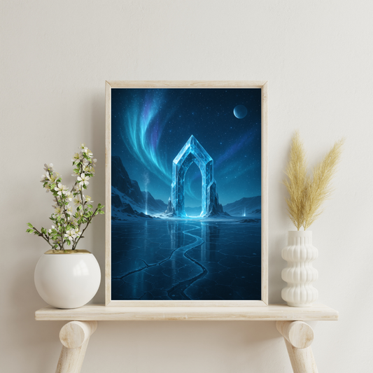 Celestial Wonders Landscapes - Pluto Digital Print