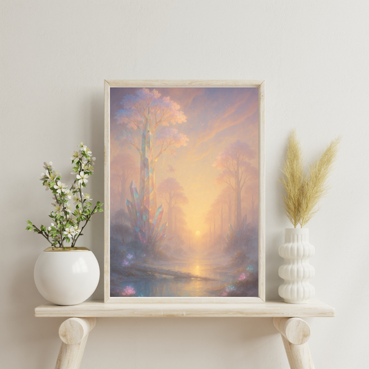 Celestial Wonders Landscapes - Venus Digital Print
