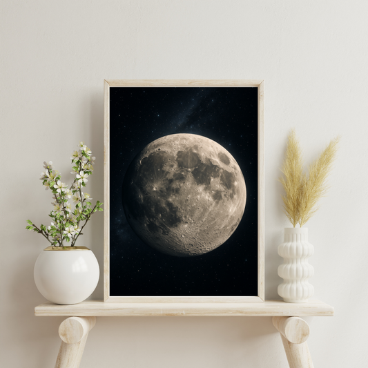 Cosmic Wonders - Far Side of The Moon Digital Print