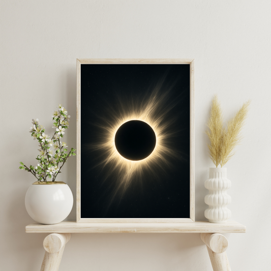 Cosmic Wonders - Solar Eclipse Digital Print