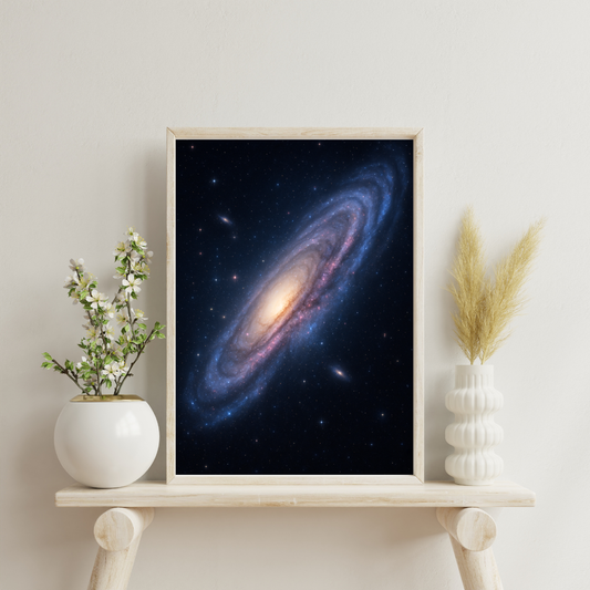 Cosmic Wonders - Spiral of Andromeda Digital Print