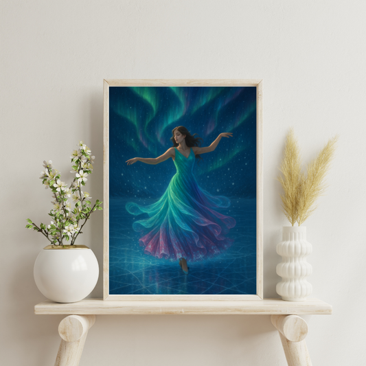 Daughters of the Cosmos - Aurora Sovereign Digital Print