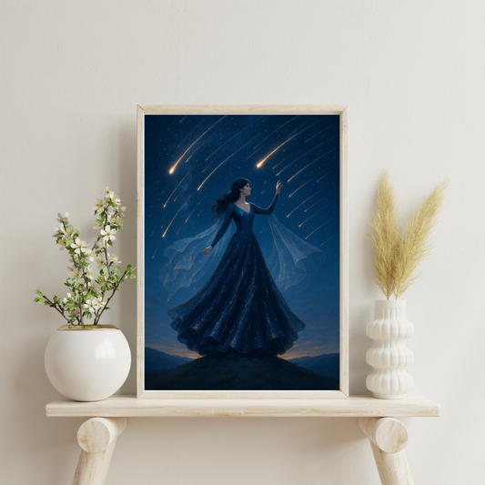 Daughters of the Cosmos - Comet Enchantress Digital Print