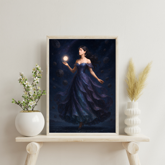 Daughters of the Cosmos - Nebula Dancer Digital Print