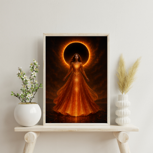 Daughters of the Cosmos - Solar Oracle Digital Print