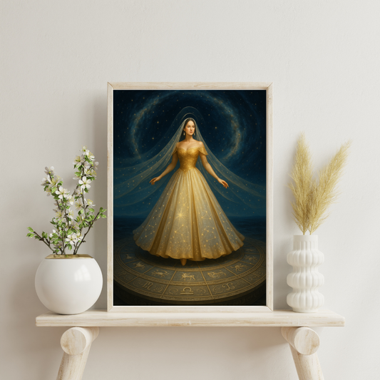 Daughters of the Cosmos - Zodiac Muse Digital Print