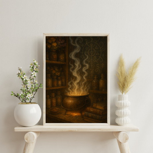 Essence and Elixirs - Cauldron’s Corner Digital Print