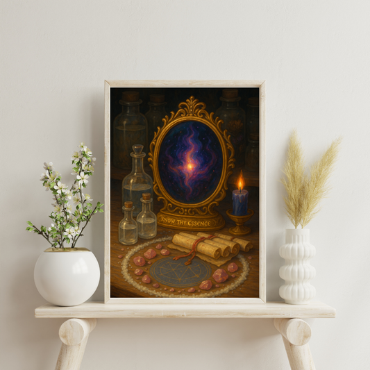 Essence and Elixirs - Mirror of Internal Transmutation Digital Print