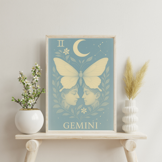 Arcana of the Zodiac - Gemini Digital Print