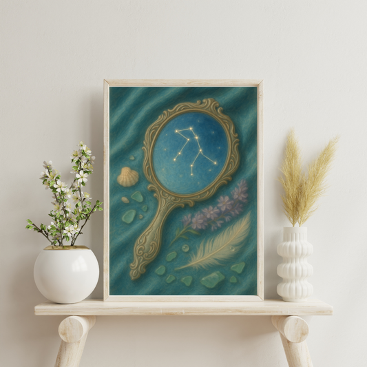 Heavenly Mirrors - Aquarius Digital Print