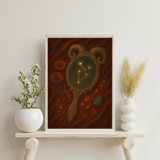 Heavenly Mirrors - Aries Digital Print
