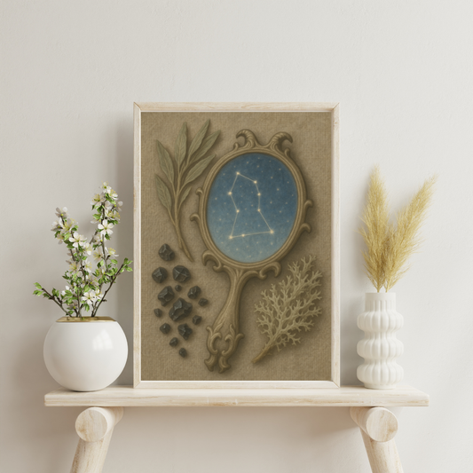 Heavenly Mirrors - Capricorn Digital Print