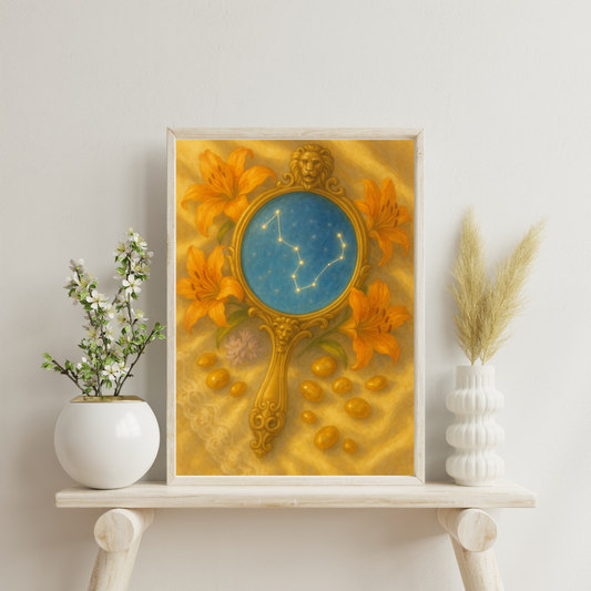 Heavenly Mirrors - Leo Digital Print