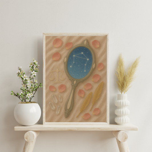 Heavenly Mirrors - Libra Digital Print