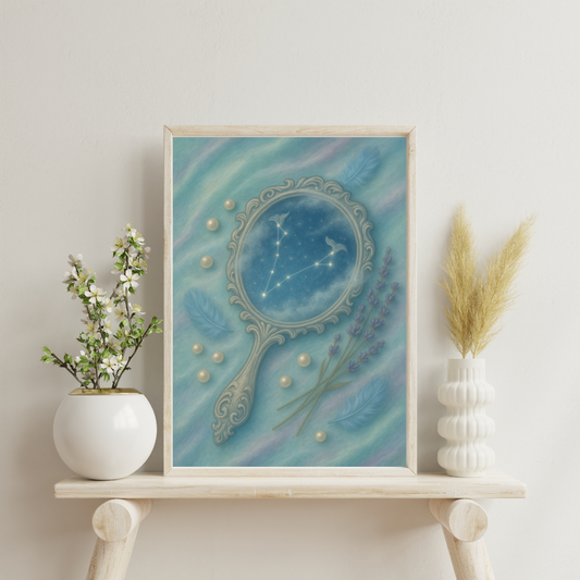 Heavenly Mirrors - Pisces Digital Print