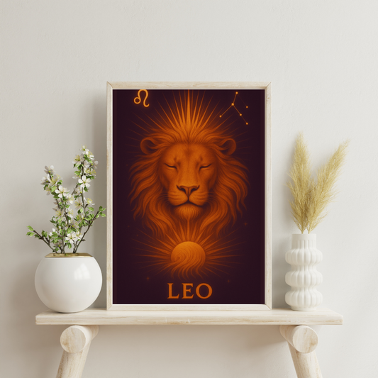 Arcana of the Zodiac - Leo Digital Print