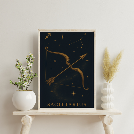 Arcana of the Zodiac - Sagittarius Digital Print