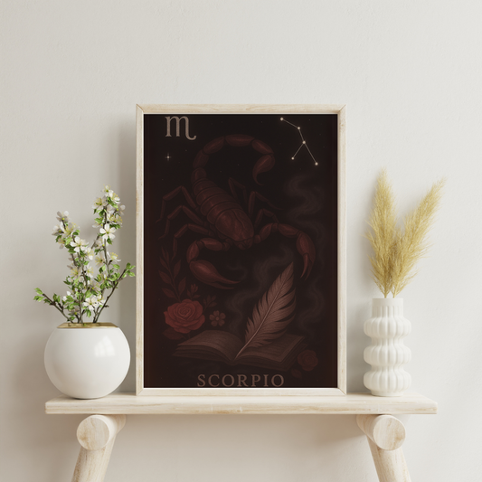 Arcana of the Zodiac - Scorpio Digital Print
