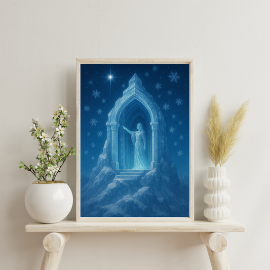 Temples of the Eternal Sky - Temple of the Frozen Oracle Digital Print