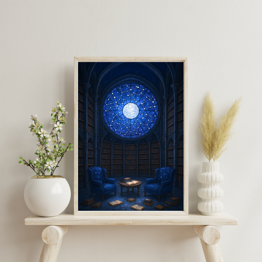The Alchemist’s Mosaic Atlas - The Celestial Library Digital Print