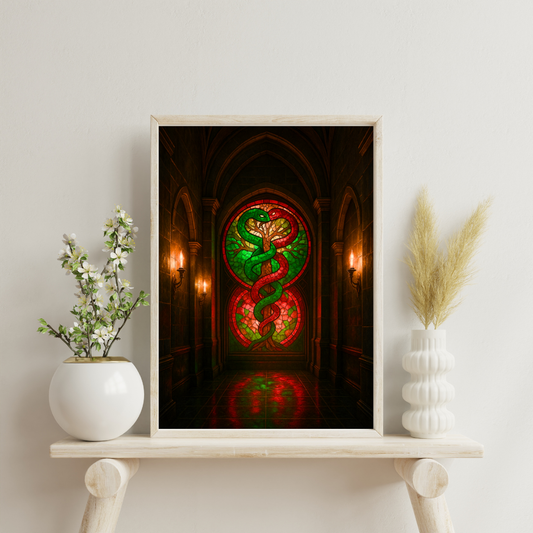 The Alchemist’s Mosaic Atlas - The Serpent Gallery Digital Print