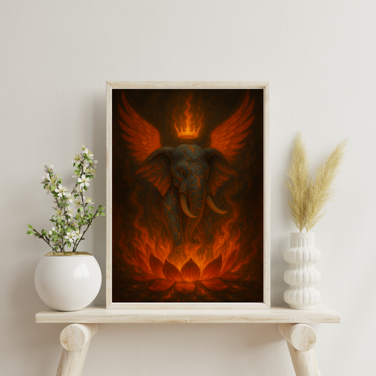 The Elephants of Eternity - The Ashborn Digital Print
