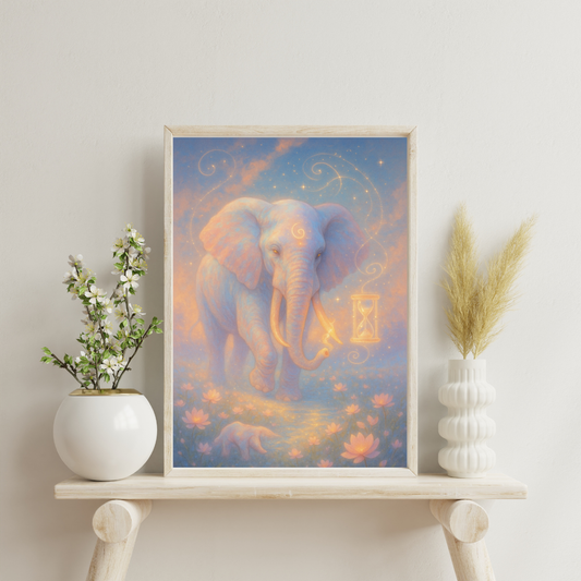The Elephants of Eternity - The Dreamwalker Digital Print