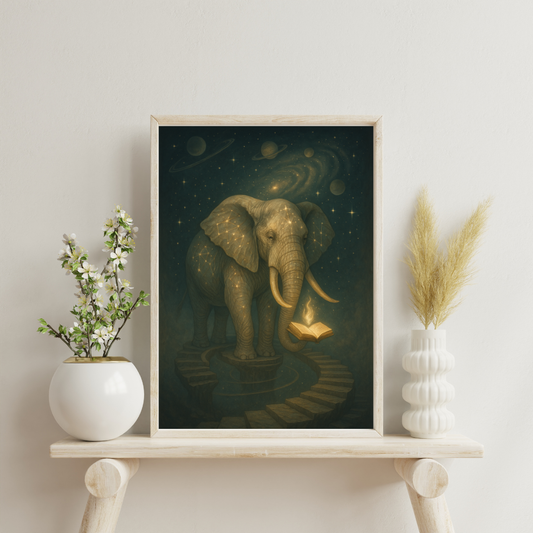 The Elephants of Eternity - The Starkeeper Digital Print