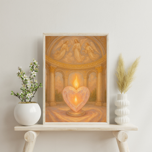 Venusian Devotions - Chapel of the Heart Flame Digital Print
