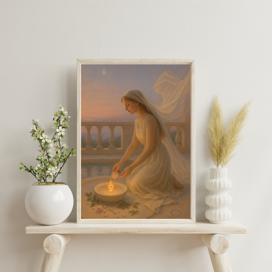 Venusian Devotions - Offering to the Evening Star Digital Print