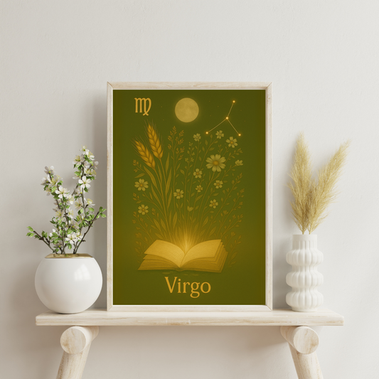 Arcana of the Zodiac - Virgo Digital Print
